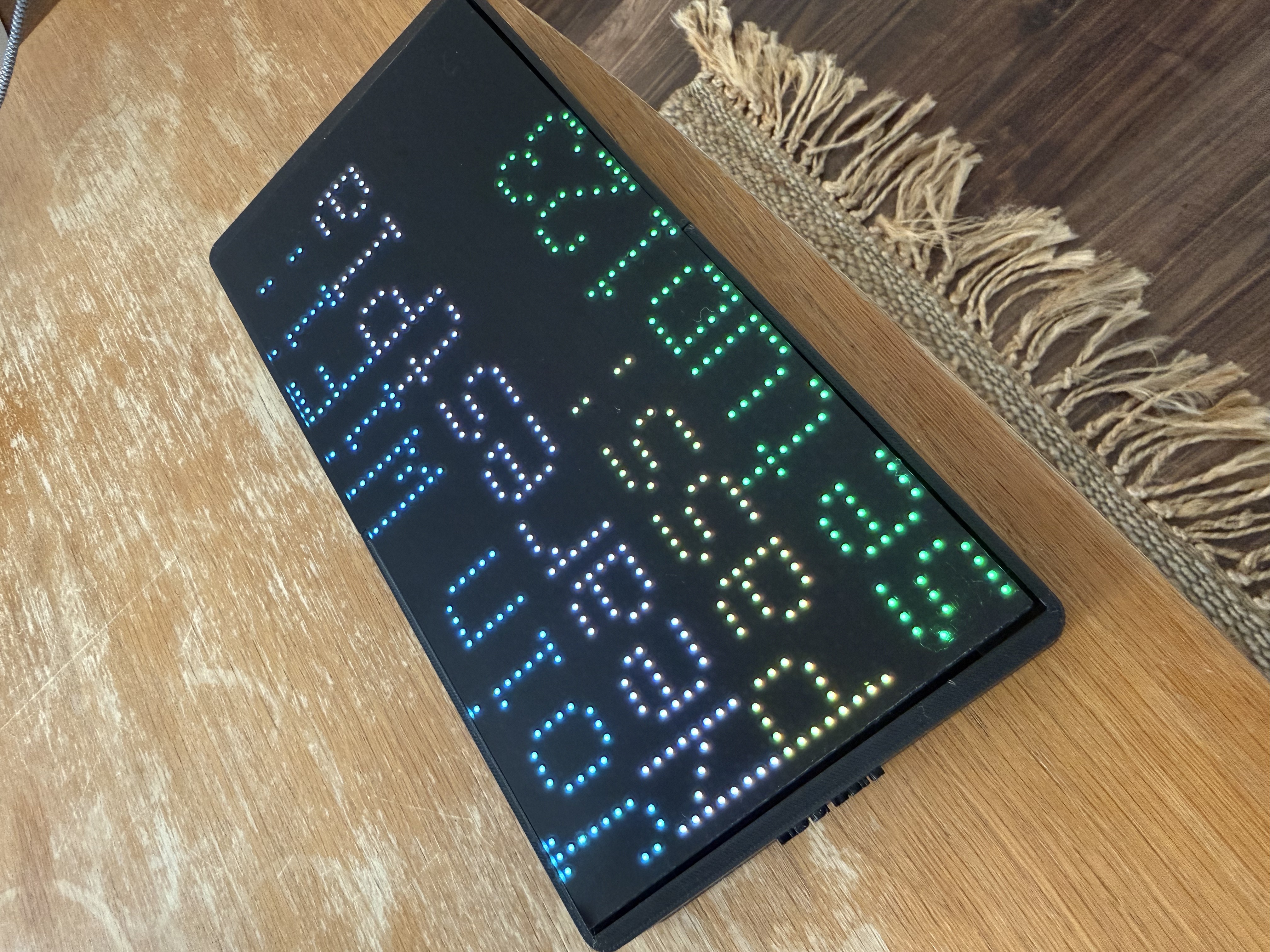 Connecting via phone hotspot setup page